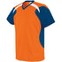 Russell Athletic Youth Tempest Soccer Jersey (322711-C), Color 'OrangeNavy/White'